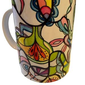 Cricut Colorful Abstract Design Mug